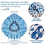 BISON LIFE Kleen Handler Microfiber Spin Mop Head Refill, Blue, 24/Pack (BPES-SPM-MFR-BL-L-1-24A)~#|#~4901EB32-2389-46D4-BD9F71972AC1B1E5_sc7
