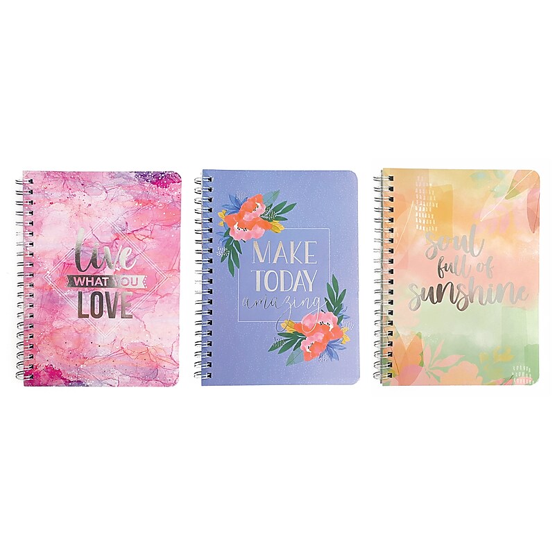 Carolina Pad Silver Lining 1-Subject Pocket Notebook, 5" x 7", College Ruled, 80 Sheets (35000) image 1