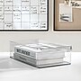 iDESIGN Small Stackable Plastic Storage Bin, Clear (70037)~#|#~4909F261-EF66-4C7A-A60A3702F8C73A6D_sc7