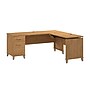 Bush Furniture Somerset 72"W 3 Position Sit to Stand L Shaped Desk, Maple Cross (SET014MC)~#|#~490F2E03-BCAC-4E98-8EE31D82E02A5AB3_sc7