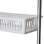 Household Essentials 57" Over the Door Storage Rack with 6 Basket Organizer, White (HH2154-1)~#|#~491FED3D-AE92-4B85-9CEF2FBDD8BFE7CE_sc7
