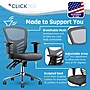 Click365 Ergonomic Mesh Swivel Task Chair, Grey (CCHR10002B)~#|#~491FF05B-AD3C-4932-830CE7005DB01519_sc7