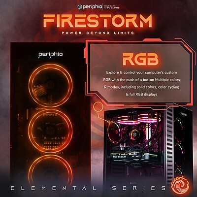 Periphio Firestorm Gaming Desktop Computer - Thumbnail 2