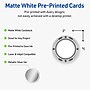 Avery Silver-Metallic Black Matte Blank Card, White, 120/Pack (S00-FKH)~#|#~492B010E-1680-4CA2-A8066F589CF6AC57_sc7