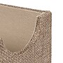 Household Essentials Narrow Accessory Organizer Tray in Slim Design with Soft Fabric Covering with Sturdy Frame (HH720-1)~#|#~4932AF9B-F2D8-4841-932833182661330C_sc7