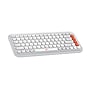 Logitech POP Icon Keys Wireless Keyboard, Off White/Orange (920-012935)~#|#~4933C743-5974-4728-88E43309AC9CBEBE_sc7