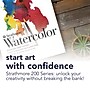 Strathmore 200 Series 9" x 12" Tape Bound Watercolor Pad, 15 Sheets/Book, 3/Bundle (STT251091-3)~#|#~493D105B-A0F0-45CE-9C4267023A0D29CF_sc7