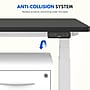 FlexiSpot E7COMMERCIAL 55''W Electric Adjustable Particle Board Standing Desk, Black/White (E7WCOM5528-B)~#|#~493E38EA-816F-4489-934E5DC3BAF15AB0_sc7
