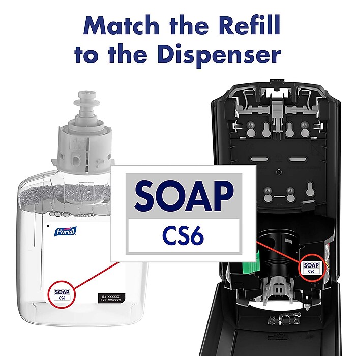 PURELL Healthy Soap Foaming Hand Soap Refill for CS6 Dispenser