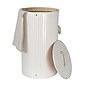 Household Essentials 15-Gallon 1-Section Hamper with Lid, Bamboo, White (HE1220)~#|#~49422CE3-DCDA-4F1A-9F2500AC120EE689_sc7