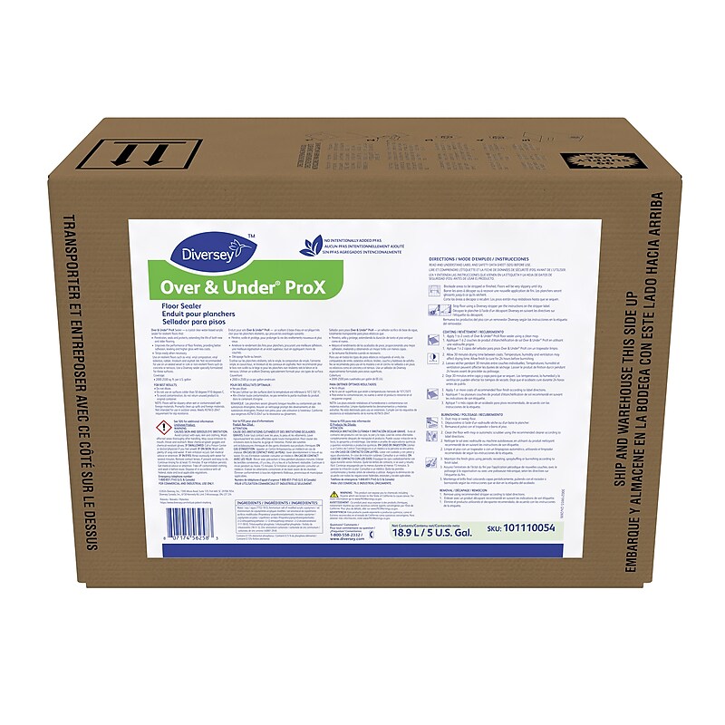 Over & Under ProX Floor Finish, Unscented, 640 Oz. (5118737) image 1