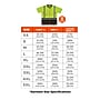 Ergodyne GloWear 8294BK High Visibility Short Sleeve Black Bottom T-Shirt, ANSI Type R Class 2, Lime, X-Small (22271)~#|#~494D2A1A-E7CD-4DAD-94F70F40CE29CD98_sc7