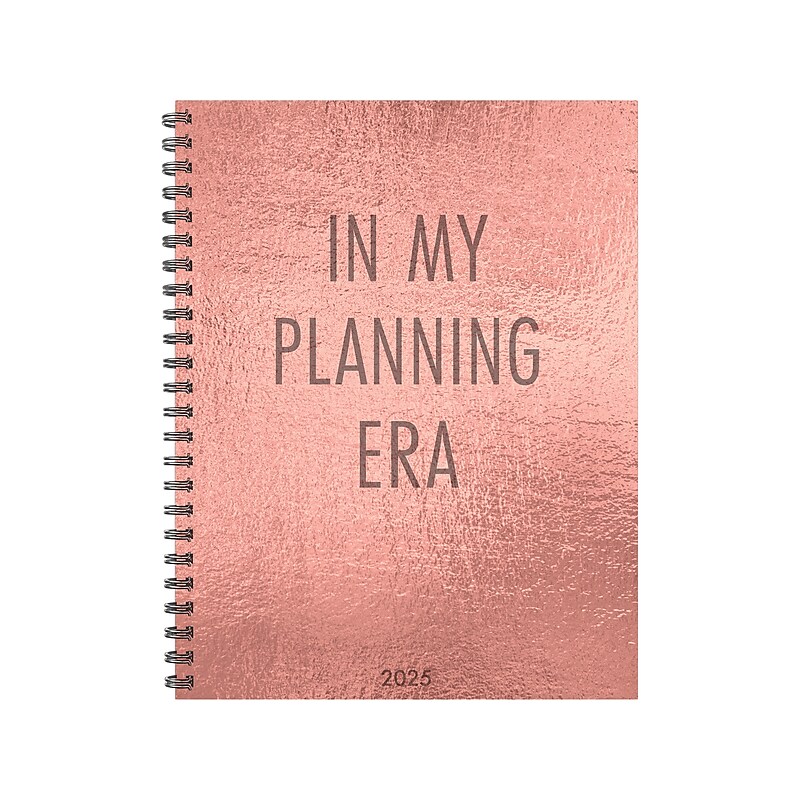 2025 Willow Creek 8.5" x 11" Weekly & Monthly Planner, Paper Cover, Pink (48696X) image 1
