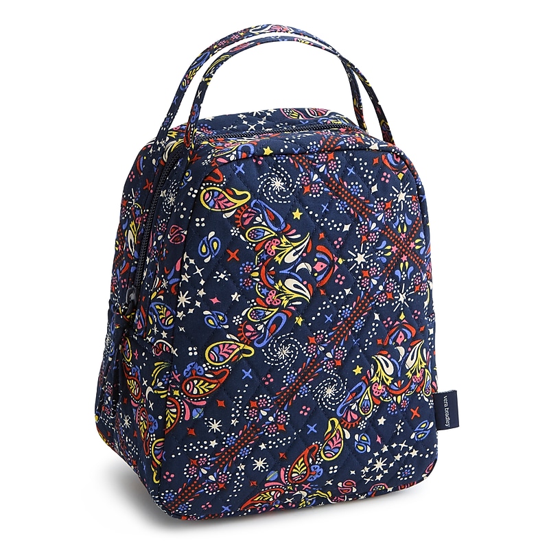 Vera Bradley Insulated Lunch Bag, Starry Paisley (50508-22510) image 1