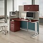 Bush Business Furniture Office in an Hour 63"H x 65"W Cubicle Workstation, Hansen Cherry (WC36492-03STGK)~#|#~4951F46E-C0A1-4702-85C849C6546C445F_sc7