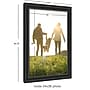 Amanti Art Ridge 24" x 36" Polystyrene Picture Frame, Black Satin (A42677345770)~#|#~49535885-E214-4AF1-AFA71F4CECA92D58_sc7