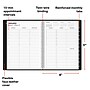 2027 Staples 8" x 11" Weekly & Monthly Planner, Faux Leather Cover, Black (ST21494-27)~#|#~49619C6E-6F84-4902-A3D7DA1280858823_sc7