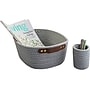 Martha Stewart Fabric Pen Holder, Gray (MS111E)~#|#~496218DA-662E-4258-B93C62811D2C96C9_sc7