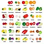 Hey! Play! Play Food Set, Assorted Colors, 46 Pieces/Set (80-PP170010)~#|#~4962266F-DC60-4FC2-82D09C5D590066F5_sc7