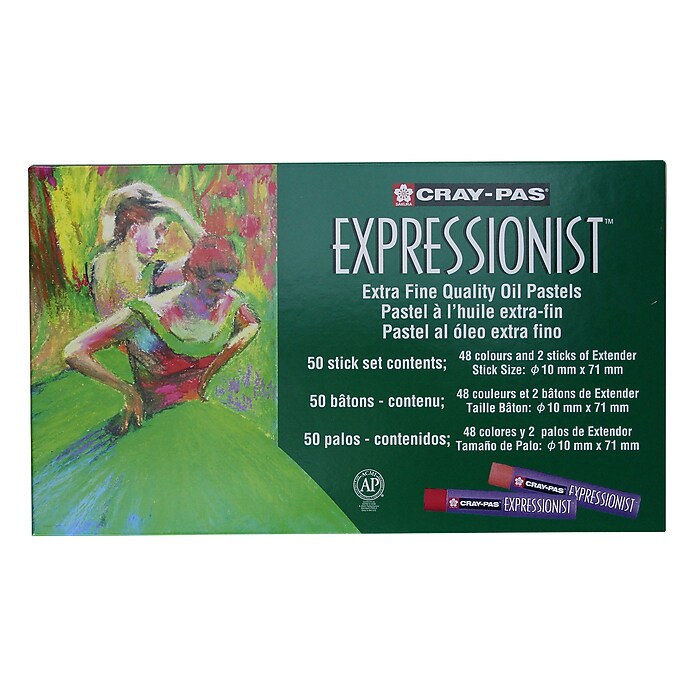 Sakura Cray-Pas Expressionist Oil Pastel Chalk, Assorted