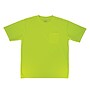 GloWear 8092 High Visibility Short Sleeve T-Shirt, Lime, 4XL (21798)~#|#~4964E642-BDF1-4E58-B5363499B25A22BA_sc7