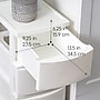 Iris Stackable Narrow Chest, 3 Drawer, White, 2/Pack (540011)~#|#~496FEF3E-262C-4417-A5F98A3D869121ED_sc7