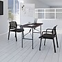 Staples 4' x 24" Wooden Heavy Duty Folding Table, Walnut (58365)~#|#~497055C7-4F00-45EC-B2BBBB4D00E03E93_sc7