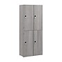 Bush Business Furniture Assure 72"H 2-Tier Platinum Gray Storage Lockers (AUS130PGK)~#|#~49719F02-EA25-4F1B-AD84B57B7711643B_sc7
