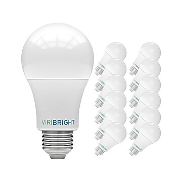 Viribright 9-Watt Soft White LED Specialty Bulb, 12/Pack (640338)