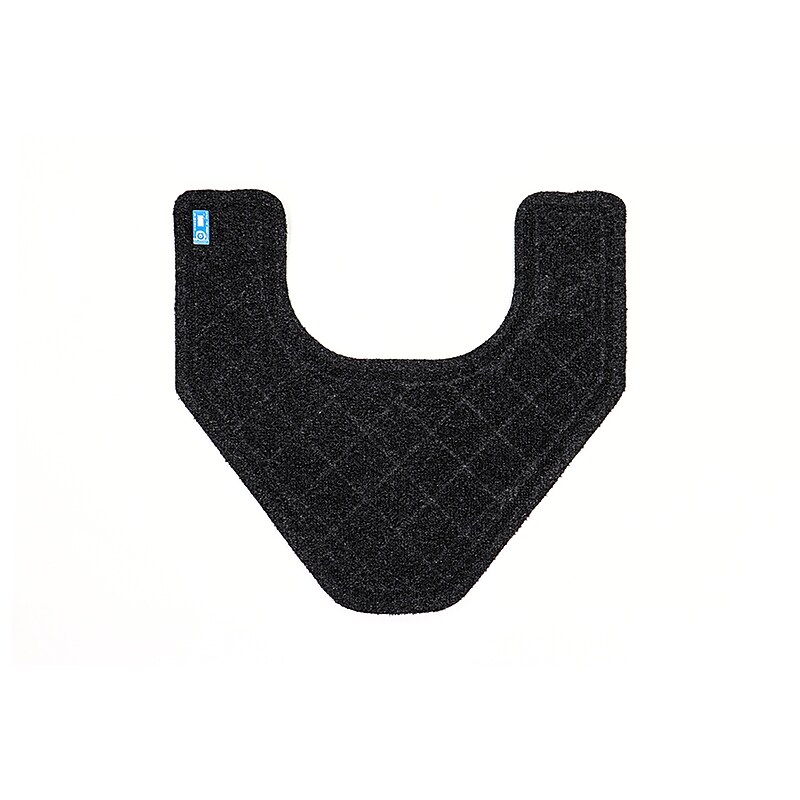 M + A Matting CleanShield Universal Anti-Fatigue Commercial Disposable Toilet & Urinal Floor Mat, 21.25" x 20.5", Charcoal image 1