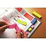 Post-it Page Markers, Assorted Colors , .5 in. x 1.875 in., 100 Sheets/Pad, 5 Pads/Pack (6705AN)~#|#~497793B9-85F2-4610-874045092D320D2A_sc7