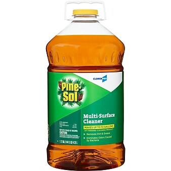 CloroxPro Pine-Sol Multi-Surface Cleaner, Original Pine, 144 oz., 3/Carton (35418)