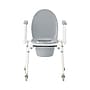Medline Bedside Commode, Drop Arms, Back Bar, Aluminum Frame, 300 lb. Capacity (G1-506DWX1)~#|#~497FF4C2-B1C5-4B29-A00B3FEA651649F1_sc7