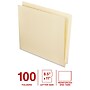 Staples End Tab File Folder, Straight Cut, Letter Size, Manila, Reinforced Tab, 100/Box (ST62569)~#|#~49848F50-7720-4D8A-9D6147F4E496BD73_sc7