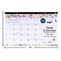 2026-2027 See It Bigger 17" x 11" Monthly Desk Pad Calendar, Summer Floral (90840)~#|#~4987FA4C-3040-4C82-9850171168975F90_sc7