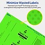 Avery Laser/Inkjet Multipurpose Rectangle Labels, 1" x 7", Neon Green, 160/Pack (94225)~#|#~49887246-B8E2-429E-AB8FA00ECB4864A9_sc7