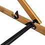 Household Essentials Bamboo Drying Rack, Black (HE1202)~#|#~498E970D-36C4-4C6E-8385E1555DC7B94C_sc7