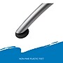 ICEBERG CafeWorks Square Cafe Table, 36"D x 36"W, Graphite/Silver (65618)~#|#~49911F4B-AFEE-46E3-B82C4410AF842AD7_sc7