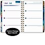 2027 Excello Brands 6" x 8" Weekly & Monthly Standard Planner, Paperboard Cover, Dark Blue Marble (FSHN-CY27-58-23)~#|#~4994B412-CD77-4317-A689F14197710D5A_sc7