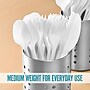 Perk™ Eco Compostable PLA Assorted Cutlery, Medium-Weight, White, 360/Pack (PK56205)~#|#~499A414D-0ABE-4461-8949569E45EA47CE_sc7