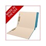 Medical Arts Press Reinforced End Tab File Folder, Straight-Cut, Letter Size, Manila/Blue, 50/Box (S-09473-BLU)~#|#~49A2C7B2-CF2F-4899-9FBE2C2BC05D3224_sc7