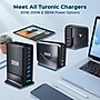 Turonic 380W charging station, 8-Port Desktop USB-C & USB-A Power Charger, Fast Charging, Up to 100W USB-C Output~#|#~49A474DB-D1F5-475D-8CEE083C38D0FA5A_sc7