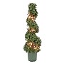 National Tree Company 44" Pre-Lit Artificial Boxwood Spiral Topiary (LBXM63-306L44UB)~#|#~49B03C6C-0CDF-4218-9E82B4456D7AB69F_sc7