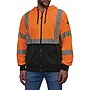 Ergodyne GloWear 8312BK High Visibility Long Sleeve Black Bottom Hooded Zip-Up Sweatshirt, ANSI Type R Class 3, Orange, 3XL~#|#~49B133C1-2720-4C71-B179C3AF0923D39A_sc7