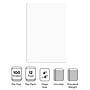 Staples Notepads, 4" x 6", Unruled, White, 100 Sheets/Pad, Dozen Pads/Pack (ST57328)~#|#~49B37D91-6A03-4A70-AEF516B28A4F81BE_sc7