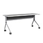 Safco Rumba Training Room Table, 24" x 72", Fashion Gray (RBA7224FLSLFNGY)~#|#~49B3C472-DDB0-498F-A1A3AD8902968312_sc7