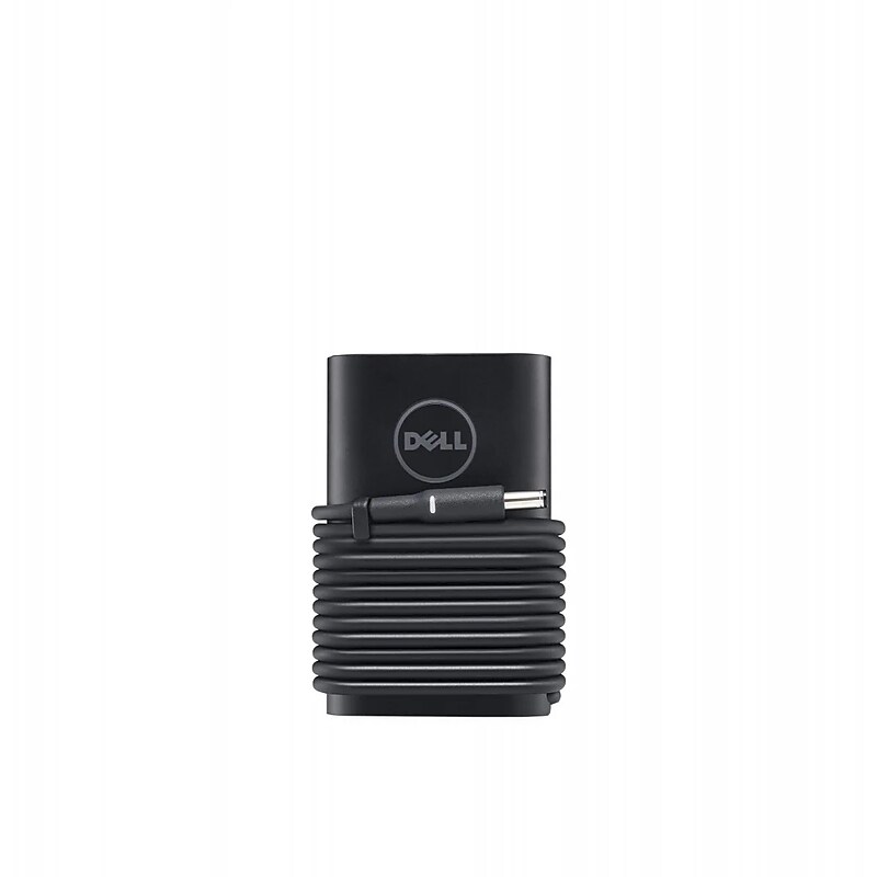 Dell 45W Slim AC Adapter for Dell Inspiron and XPS Laptop, Black (4H6NV) image 1