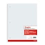 Staples Graph Ruled Filler Paper, 8.5" x 11", White, 100 Sheets/Pack (TR25139)~#|#~49B5C3AB-50FD-480E-920271427BC9E09B_sc7