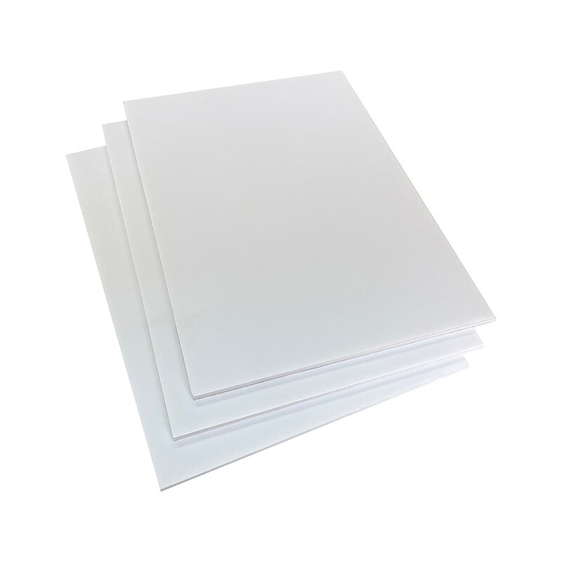 Royal Brites Foam Board, 11" x 14", White, 4/Pack (20305) image 1