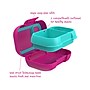 bentgo Kids Snack Container, Fuchsia/Teal, 12 oz. (BGKDSNK-F)~#|#~49C05810-E510-4C2E-BE07EE210053CA52_sc7